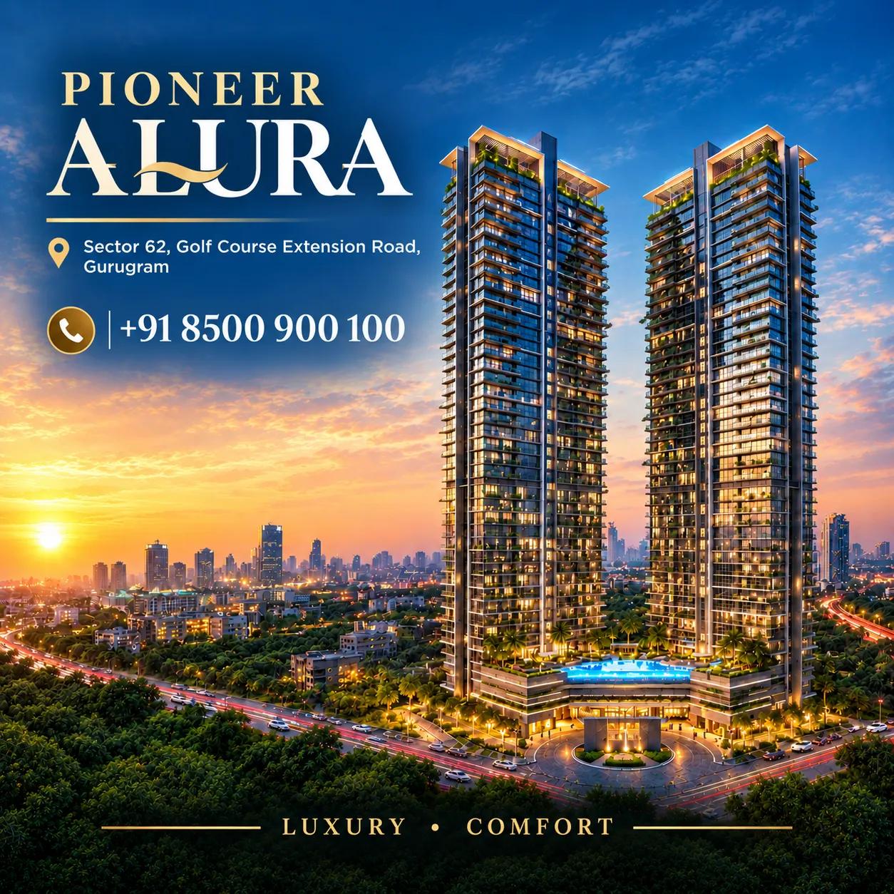 Pioneer Alura Sector 62 Gurgaon Amenities: A Complete Guide for Homebuyers